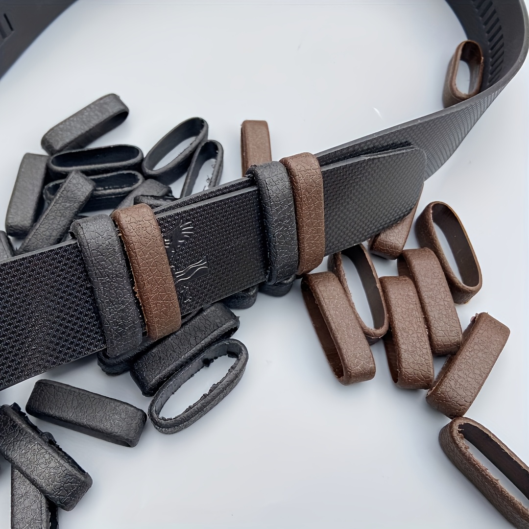 10 Durable Ring Buckles for Belts & Loops Men's End Fixing Rings